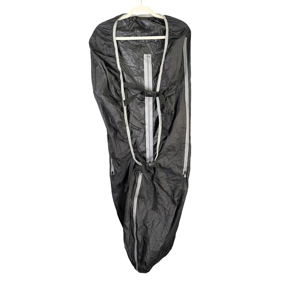 Clicgear Golf Bag Rain Cover Charcoal Gray Zippered Water Resistant Accessory